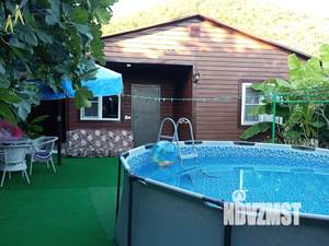 Дом 50м², 1-этажный, посуточно,