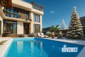 Дом 240м², 3-этажный, посуточно,