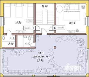 Дом 340м², 3-этажный, посуточно,