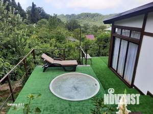 Дом 40м², 1-этажный, посуточно,