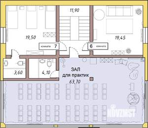 Дом 340м², 3-этажный, посуточно,