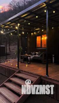 Дом 13м², 1-этажный, посуточно,