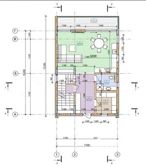 Дом 238м², 3-этажный, участок 4 сот.