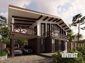 Дом 220м², 2-этажный, участок 5 сот.