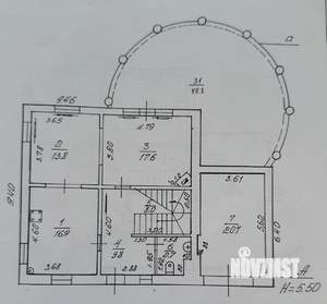 Дом 365м², 3-этажный, участок 9 сот.