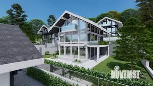 Коттедж 220м², 3-этажный, участок 7 сот.