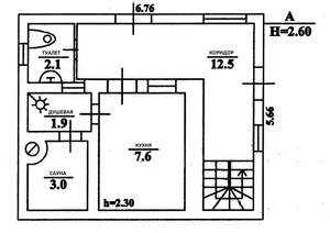 Дом 140м², 3-этажный, участок 5 сот.