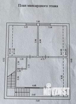 Коттедж 210м², 3-этажный, участок 3 сот.