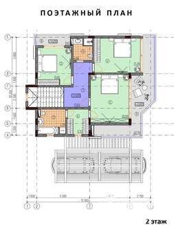 Коттедж 220м², 2-этажный, участок 5 сот.