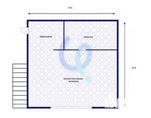 Дом 34м², 1-этажный, участок 5 сот.