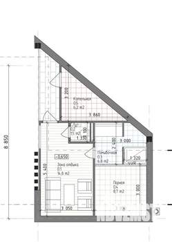Дом 400м², 2-этажный, участок 8 сот.