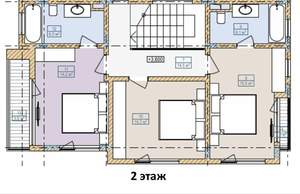 Дом 153м², 2-этажный, участок 3 сот.