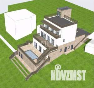 Дом 382м², 3-этажный, участок 10 сот.