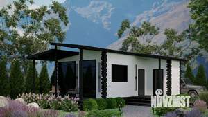 Дом 48м², 1-этажный, участок 2 сот.