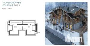 Коттедж 895м², 4-этажный, участок 20 сот.