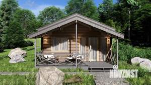 Дом 120м², 1-этажный, участок 6 сот.