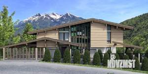 Дом 495м², 3-этажный, участок 15 сот.