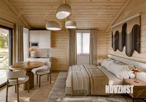 Дом 33м², 1-этажный, участок 2 сот.