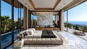 Коттедж 1000м², 2-этажный, участок 1 сот.