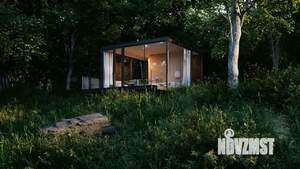 Коттедж 55м², 1-этажный, участок 50 сот.