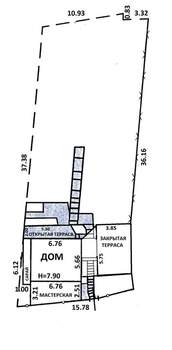 Дом 140м², 3-этажный, участок 5 сот.