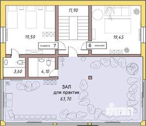 Дом 340м², 3-этажный, посуточно, 