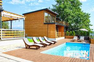 Дом 70м&sup2;, 2-этажный, посуточно, 