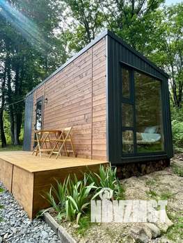 Дом 18м&sup2;, 1-этажный, посуточно, 