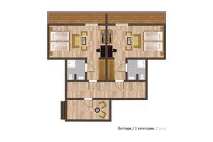 Дом 350м², 1-этажный, посуточно, 