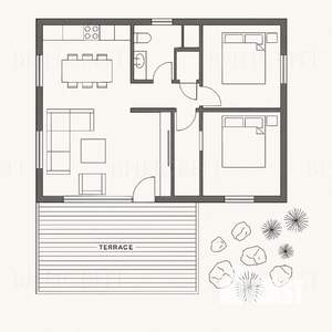 Дом 120м², 2-этажный, участок 7 сот.  