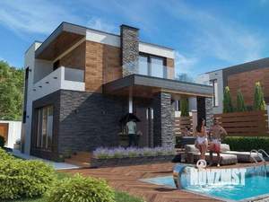 Дом 160м², 2-этажный, участок 4 сот.  