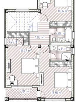 Дом 160м², 2-этажный, участок 4 сот.  