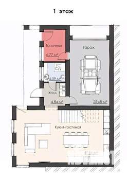 Коттедж 240м², 2-этажный, участок 5 сот.  