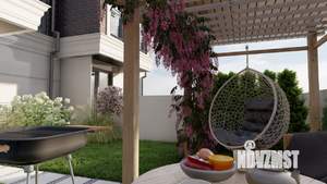 Таунхаус 66м², 2-этажный, участок 1 сот.  