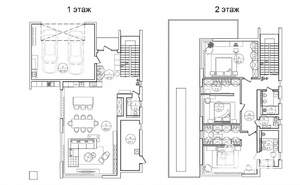 Коттедж 310м², 2-этажный, участок 5 сот.  
