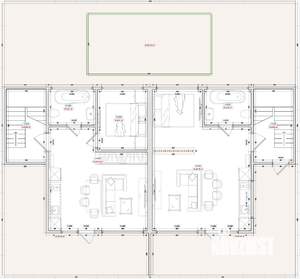 Коттедж 192м², 2-этажный, участок 6 сот.  