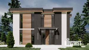 Дом 140м&sup2;, 2-этажный, участок 5 сот.  