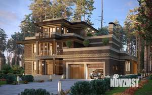 Дом 700м², 3-этажный, участок 15 сот.  