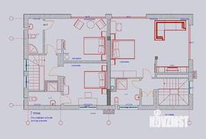 Дом 300м², 2-этажный, участок 15 сот.  