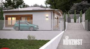 Дом 80м&sup2;, 1-этажный, участок 4 сот.  