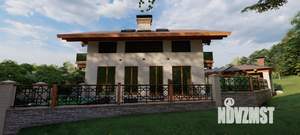 Коттедж 385м², 2-этажный, участок 8 сот.  