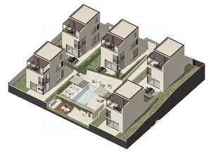 Коттедж 124м&sup2;, 3-этажный, участок 3 сот.  