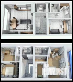 Таунхаус 145м², 2-этажный, участок 5 сот.  