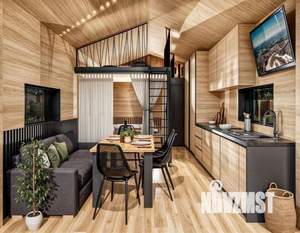 Дом 64м&sup2;, 2-этажный, участок 4 сот.  