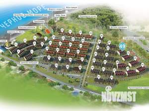 Таунхаус 89м², 2-этажный, участок 1 сот.  