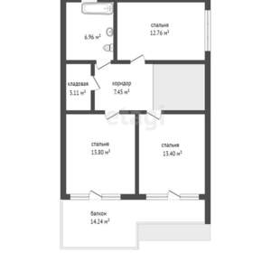Дом 160м², 2-этажный, участок 3 сот.  