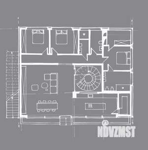 Коттедж 375м², 2-этажный, участок 7 сот.  