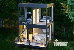 Дом 84м², 2-этажный, участок 4 сот.  