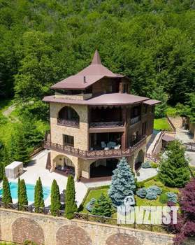 Коттедж 1200м², 4-этажный, участок 50 сот.  