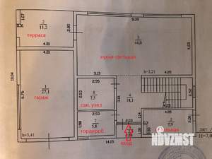Дом 282м², 2-этажный, участок 5 сот.  
